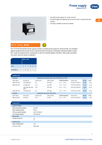 Thumbnail of document Ex product overview power supply 8510 en gb rstahl 20255